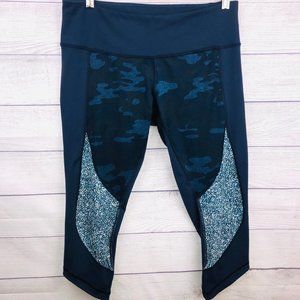 Lululemon Wunder Under Crop Full On Luon Size 10